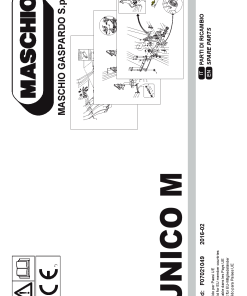 Maschio Unico_M Plough Parts manual catalog PDF Download