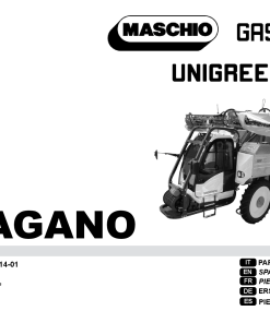Maschio Uragano Sprayer Parts manual catalog PDF Download