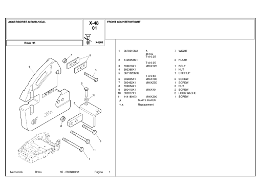 McCormick Bmax_95 Parts manual catalog PDF Download