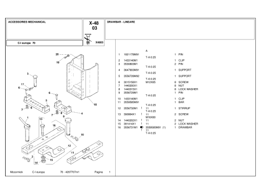 McCormick C-L70 Parts manual catalog PDF Download