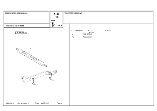 McCormick GM40 Parts manual catalog PDF Download