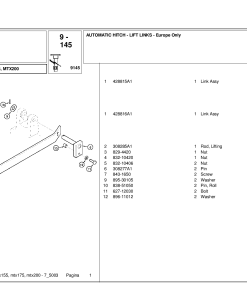 McCormick MTX155_MTX175_MTX200 Parts manual catalog PDF Download