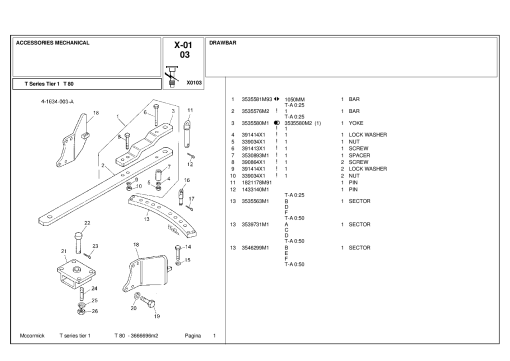 McCormick T80 Parts manual catalog PDF Download