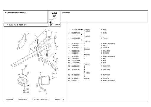 McCormick T85 Parts manual catalog PDF Download