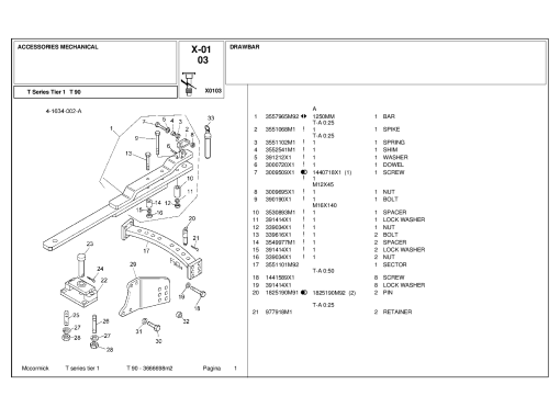 McCormick T90 Parts manual catalog PDF Download