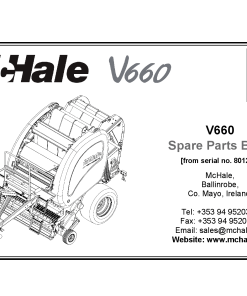 McHale V660 Parts manual catalog PDF Download