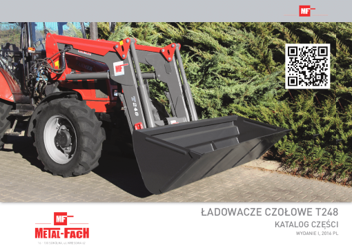 Metal-Fach T248 Front_loader Parts manual catalog PDF Download