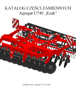 Metal-Fach U740 Disc_harrow Parts manual catalog PDF Download