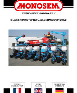 Monosem Chassis-traine-8-rangs-WingFold Parts manual catalog PDF Download