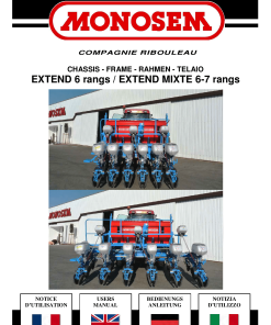 Monosem Extend-mixte-6-7rgs Parts manual catalog PDF Download