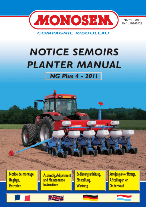 Monosem NG_Plus_4 Parts manual catalog PDF Download