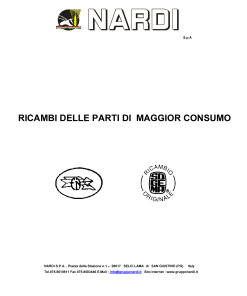 Nardi nardi Parts manual catalog PDF Download