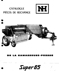 New Holland Super_65 Baler Parts manual catalog PDF Download