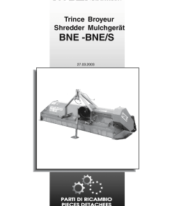 Nobili BNE_BNE-S Parts manual catalog PDF Download