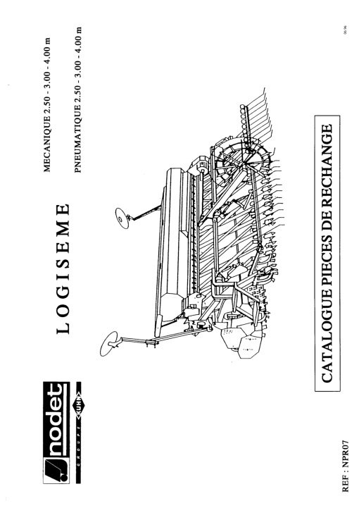 Nodet LogisemeSeed_drill Parts manual catalog PDF Download