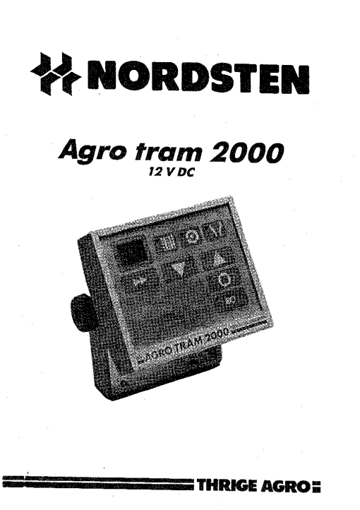 Nordsten Agro_Tram_2000Seed drill Parts manual catalog PDF Download