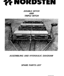 Nordsten CKG_double_and_triple_hitchSeed drill Parts manual catalog PDF Download