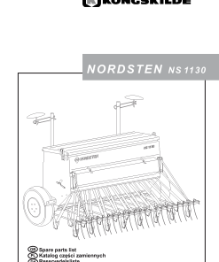 Nordsten NS_1130Seed drill Parts manual catalog PDF Download