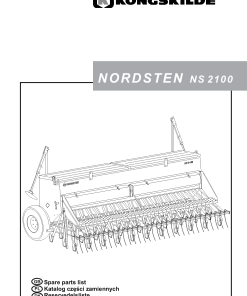 Nordsten NS_2100Seed drill Parts manual catalog PDF Download