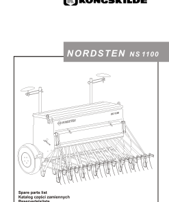 Nordsten Ns_1100_VarioSeed drill Parts manual catalog PDF Download