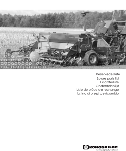 Nordsten ProfilineSeed drill Parts manual catalog PDF Download