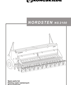 Nordsten nordsten_ns2100Seed drill Parts manual catalog PDF Download