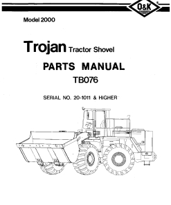 O&K 2000_2 Parts manual catalog PDF Download