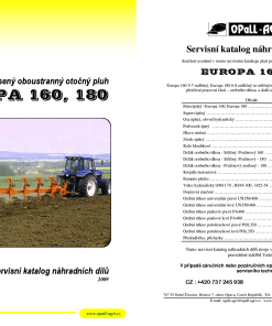 Opall Agri Europa_160_180 Parts manual catalog PDF Download