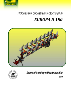 Opall Agri Europa_II_180_2014 Parts manual catalog PDF Download