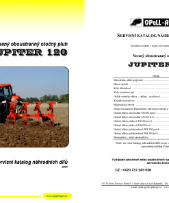 Opall Agri Jupiter_120 Parts manual catalog PDF Download