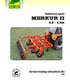 Opall Agri Merkur_II_2009 Parts manual catalog PDF Download