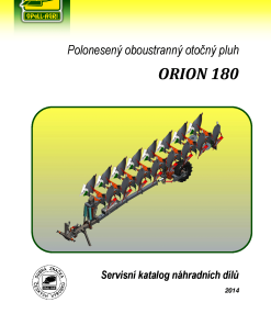 Opall Agri Orion_180_2014 Parts manual catalog PDF Download