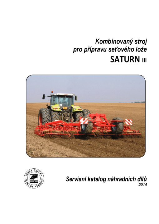 Opall Agri Saturn_III_2014 Parts manual catalog PDF Download
