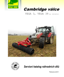 Opall Agri Vega_3_3P Parts manual catalog PDF Download