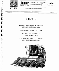 Oros 6214 Parts manual catalog PDF Download