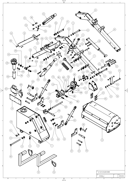 Orsi Cut_029 Bush_cutter Parts manual catalog PDF Download