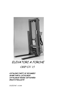 Orsi OHP_GV15 Hydraulic_elevator Parts manual catalog PDF Download