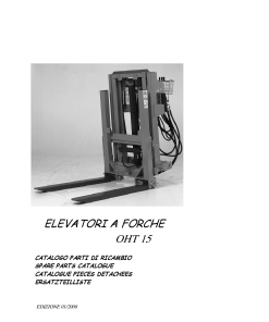 Orsi OHT15 Hydraulic_elevator Parts manual catalog PDF Download