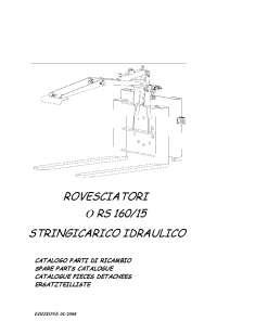 Orsi ORS160-15 Hydraulic_elevator Parts manual catalog PDF Download