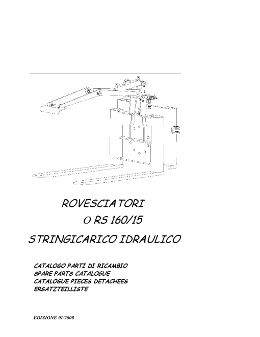Orsi ORS160-15 Hydraulic_elevator Parts manual catalog PDF Download