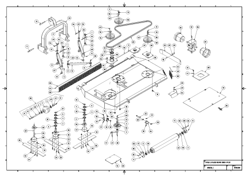 Orsi VM230 Shredder Parts manual catalog PDF Download