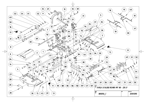 Orsi VMT160-230_LP Shredder Parts manual catalog PDF Download
