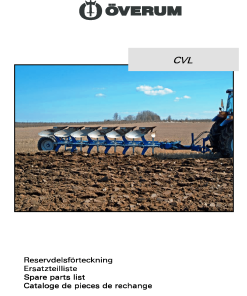 Overum CVL_2008 Fertilising Parts manual catalog PDF Download