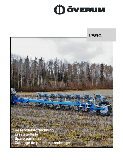 Overum VF_EVL_2008 Fertilising Parts manual catalog PDF Download