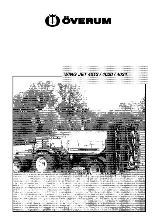 Overum WingJet_4012_4020_4024_2005 Fertilising Parts manual catalog PDF Download
