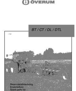Overum bt_ct1999 Fertilising Parts manual catalog PDF Download