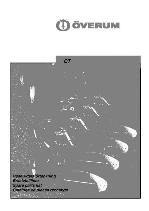 Overum ct2004 Fertilising Parts manual catalog PDF Download