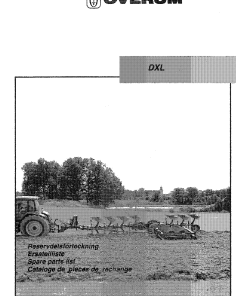 Overum dxl2000 Fertilising Parts manual catalog PDF Download