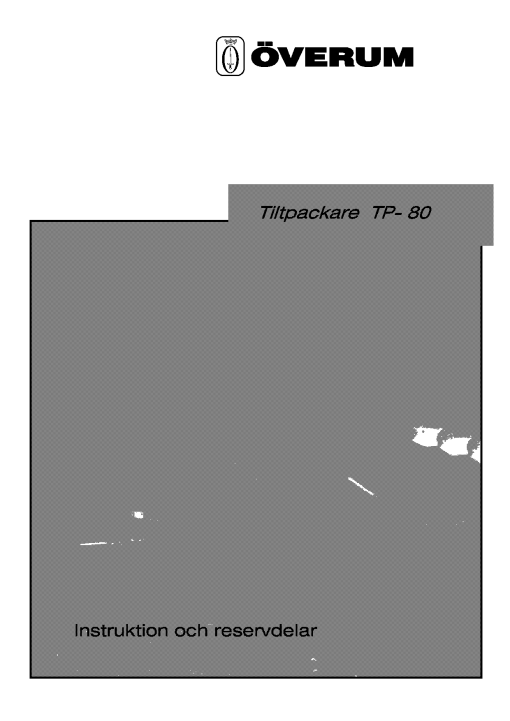 Overum tiltpackare2000 Fertilising Parts manual catalog PDF Download