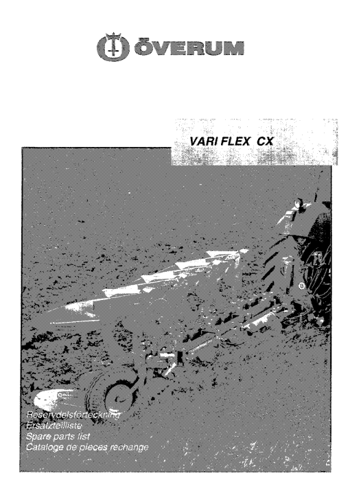 Overum vfcx2002 Fertilising Parts manual catalog PDF Download